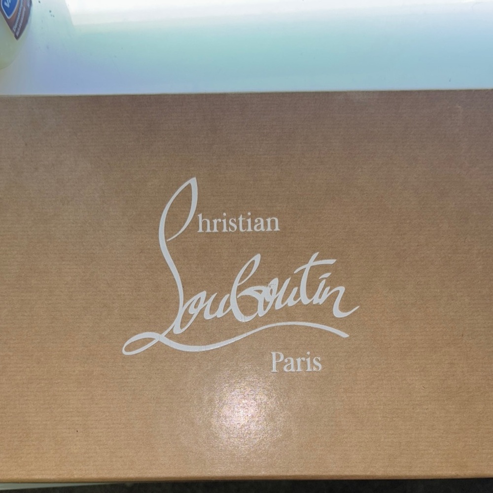 Christian Louboutin Tan Heels